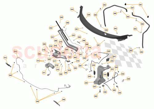 Part Diagram for McLaren 11A3976CP
