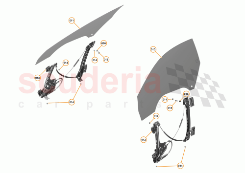 Part Diagram for McLaren 13A9960SP