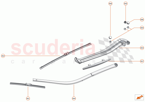 Part Diagram for McLaren 14AB956CP