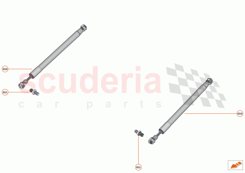 Part Diagram for McLaren 16AD959CP