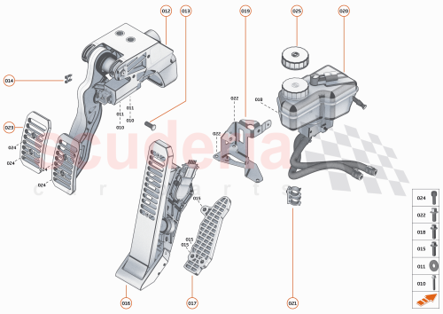 Part Diagram for McLaren 28CA096CP