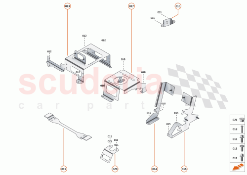 Part Diagram for McLaren 26MA383SP