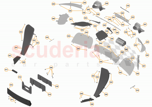 Part Diagram for McLaren 11A9505RP