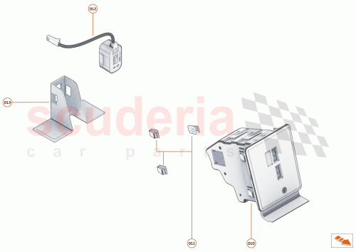Part Diagram for McLaren 14MA052CP
