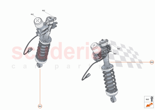 Part Diagram for McLaren 28BA291CP