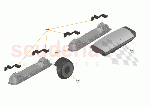 Part Diagram for McLaren 13N1135CP