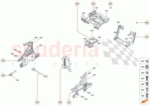 Part Diagram for McLaren 28MA244CP