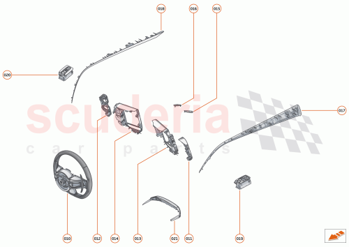 Part Diagram for McLaren 14NB421CP