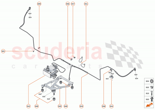 Part Diagram for McLaren 22BA291GP