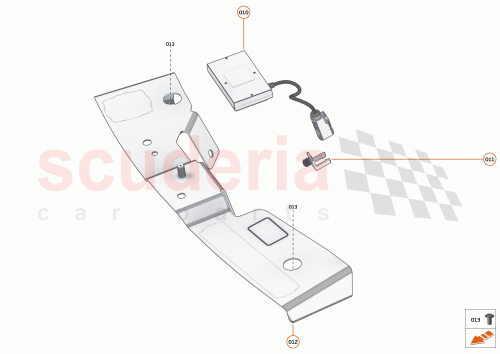 Part Diagram for McLaren 23MA113CP