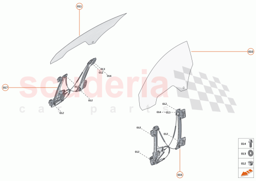 Part Diagram for McLaren 14AA027LP
