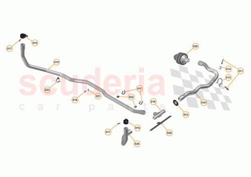 Part Diagram for McLaren 13FA006SP