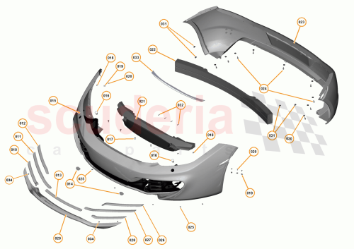 Part Diagram for McLaren 11A3567CP