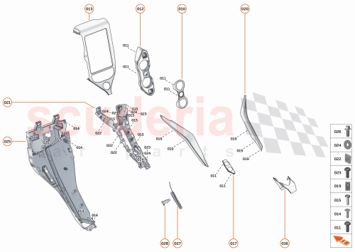 Part Diagram for McLaren 14NB923CP