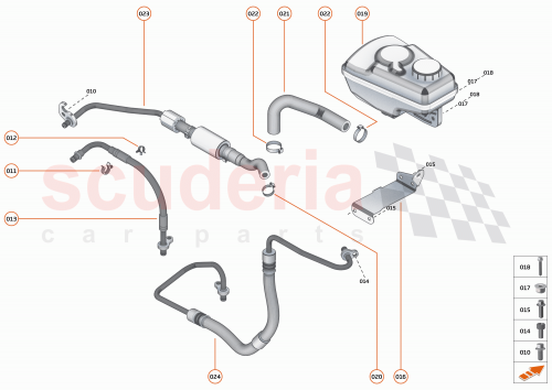 Part Diagram for McLaren 28DA015CP