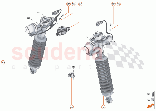 Part Diagram for McLaren 13BA448RP