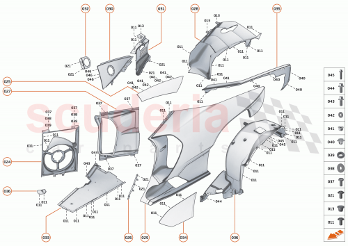 Part Diagram for McLaren 15AA568RP