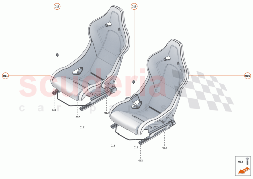 Part Diagram for McLaren 13NA350RP