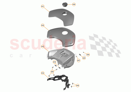 Part Diagram for McLaren 11L0534RP