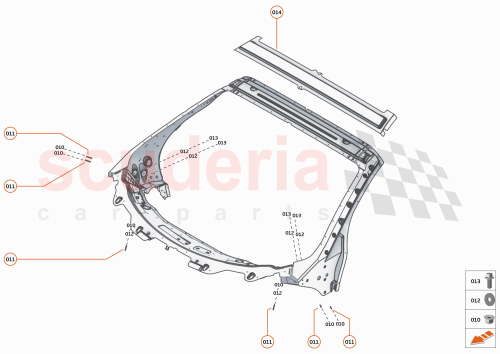 Part Diagram for McLaren 00RA242