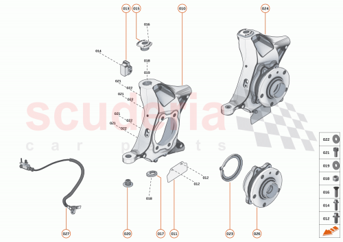 Part Diagram for McLaren 14BA198RP