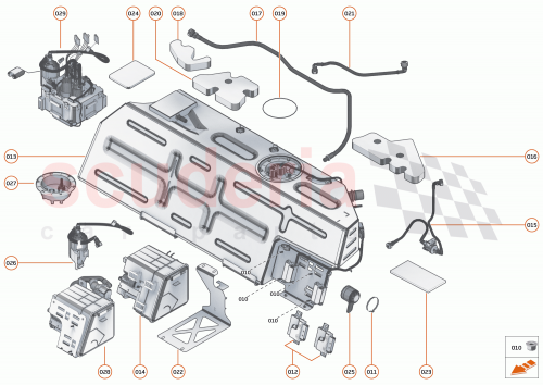 Part Diagram for McLaren 14KA120CP