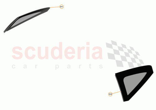 Part Diagram for McLaren 13A6464GP