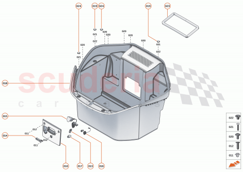 Part Diagram for McLaren 14AC556CP