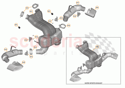 Part Diagram for McLaren 13H0234CP