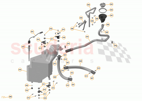 Part Diagram for McLaren 11F2186RP