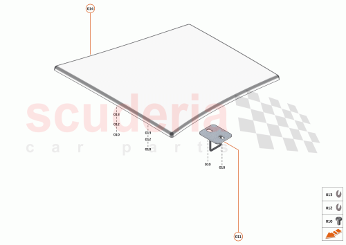 Part Diagram for McLaren 13AA453CP