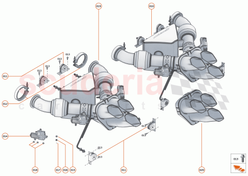 Part Diagram for McLaren 15HA056CP