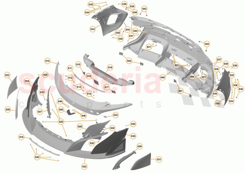Part Diagram for McLaren 11A8892RP