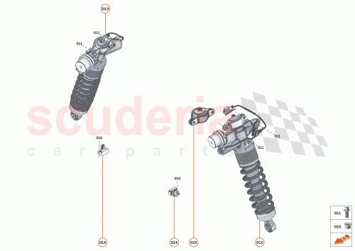 Part Diagram for McLaren 13BA417RP