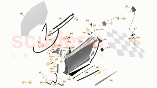 Part Diagram for McLaren 11A6424SP