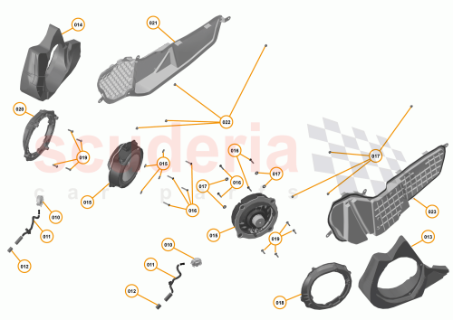 Part Diagram for McLaren 14MA586CP
