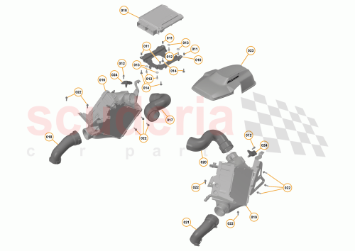 Part Diagram for McLaren 11F2655LP