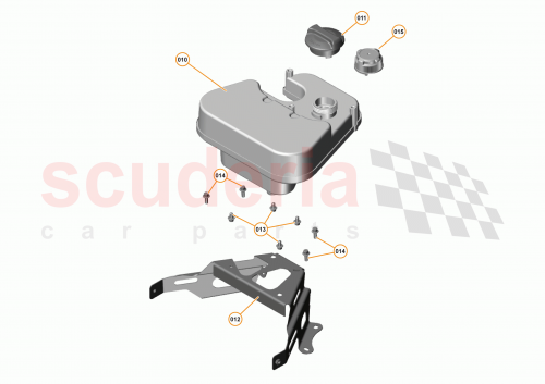 Part Diagram for McLaren 13LA002CP