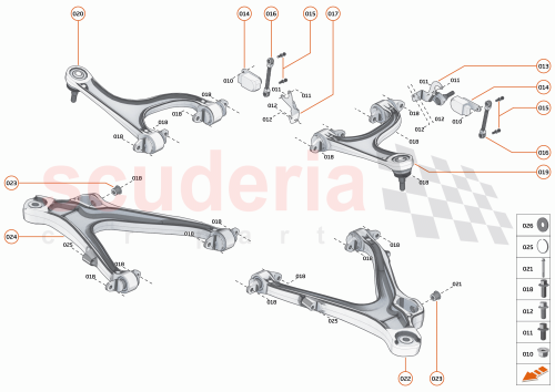 Part Diagram for McLaren 31BA084CP
