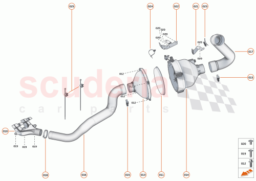 Part Diagram for McLaren 16JA322CP