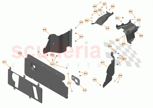 Part Diagram for McLaren 14E0045CP