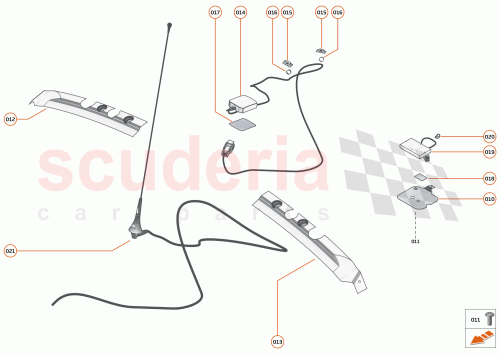 Part Diagram for McLaren 14MA300CP