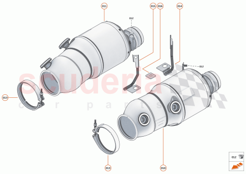 Part Diagram for McLaren 16HA236CP