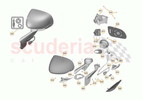 Part Diagram for McLaren 13AA558CP