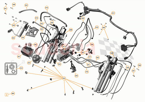 Part Diagram for McLaren 12A2625CP