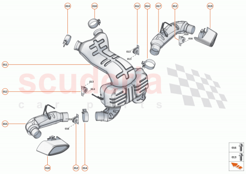 Part Diagram for McLaren 13HA032MP