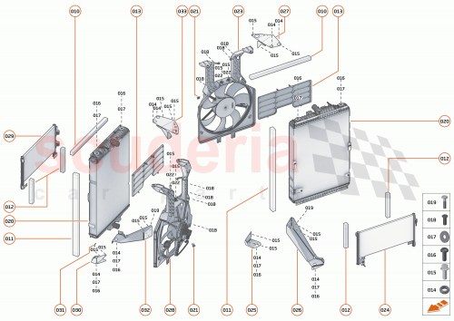 Part Diagram for McLaren 14LA058CP