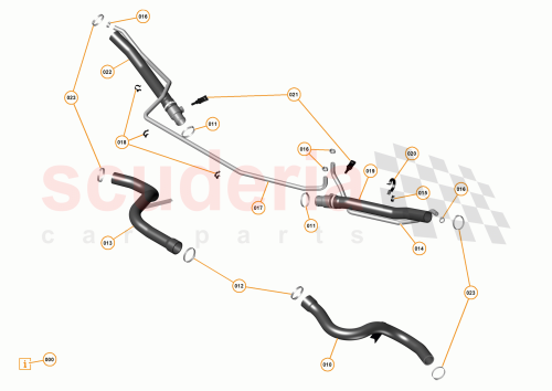 Part Diagram for McLaren 00RB092