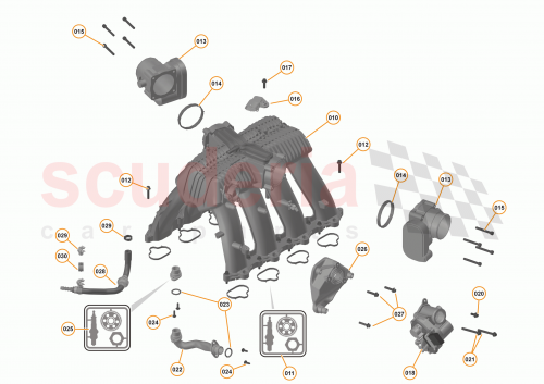 Part Diagram for McLaren 11F1799CP