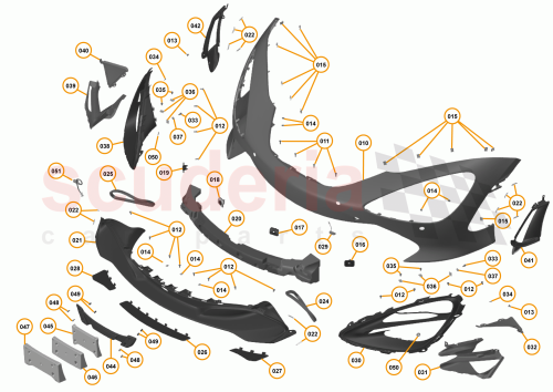 Part Diagram for McLaren 14A3269CP